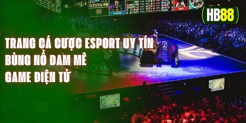 Trang Cá Cược Esport Uy Tín - Bùng Nổ Đam Mê Game Điện Tử